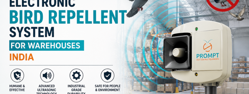 electronic bird repellent system for warehouses india