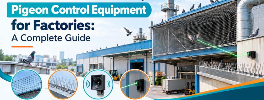 Pigeon Control Equipment for Factories